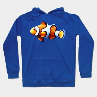 Clownfish Cutout Hoodie